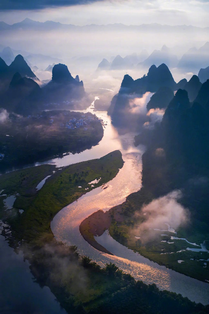 广西，心中画卷，醉美山水情🌟🏞️